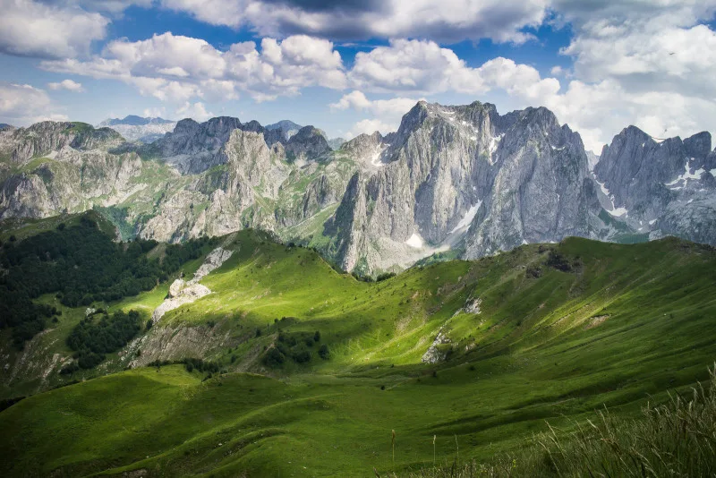 Панорама гор Дурмитора