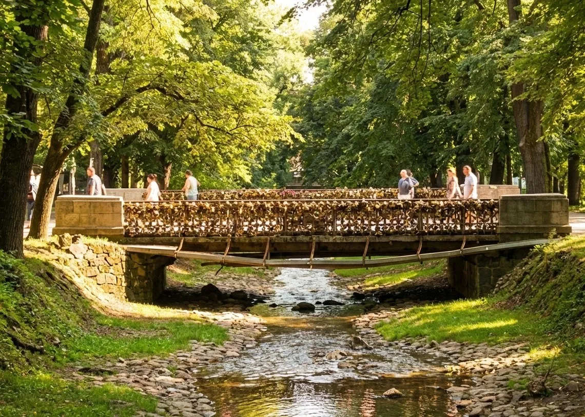 Ландшафтные парки и архитектура курорта Врнячка Баня в Сербии