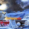 Новогодний поезд на родину Деда  Мороза   