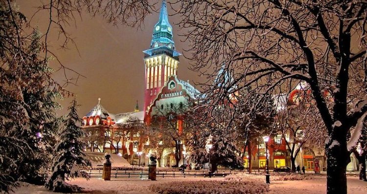 Новогодние праздники в Белграде 2021/ 2022