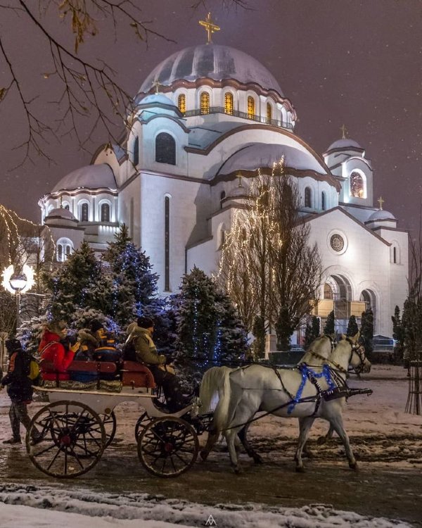 Рождество в Сербии, 4 ночи
